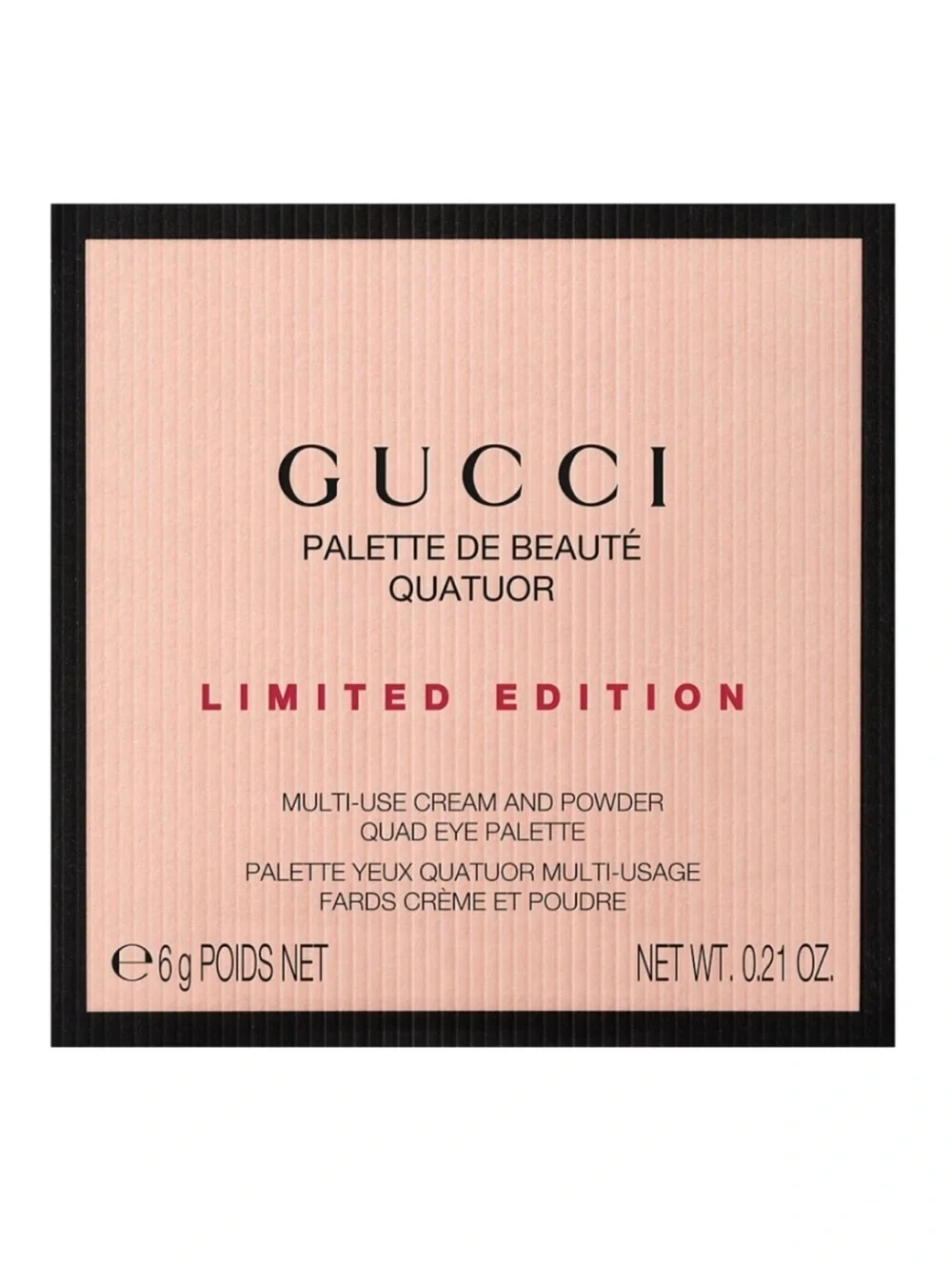 Gucci Limited Edition Quad Eye Palette —04 Festive Glow NIB